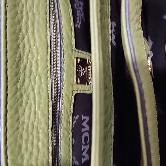 MCM EUC RARE LIMITED EDITION Colorblock Leather Crossbody Handbag - Picture 10 of 13